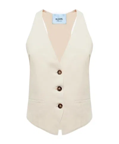 BLUGIRL BUTTON-FRONT VEST