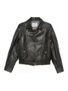 Blugirl Cropped Brown Jacket With Belted Waist In Brown