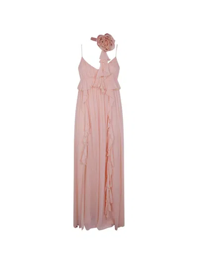 Blugirl Chic Mini Dress For Women - Ss26 Collection In Pink