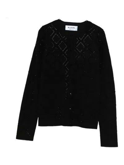 BLUGIRL CLASSIC BLACK SWEATER