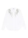 Blugirl Regular Para Canvas With Patch Shirt In White