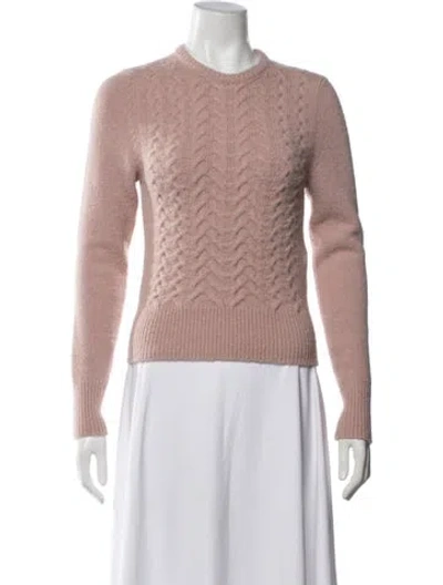 Pre-owned Blugirl Crew Neck Sweater In Pink
