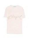 Blugirl Crystal-embellishment T-shirt In Pink