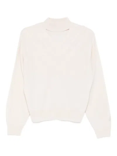 Blugirl Pullover Mit Cut-out In White