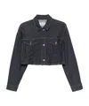 Blugirl Denim Jacket In Black