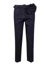 Blugirl Denim Jeans Straight Leg W/brooch In Azul