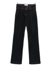 Blugirl Mid-rise Straight-leg Jeans In Black