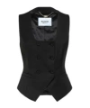Blugirl Double-breasted Waistcoat In Black