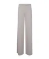 Blugirl Elasticated-waistband Wide-leg Trousers In Gray
