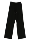 Blugirl Wide-leg Trousers With Relaxed Fit In Animal Print