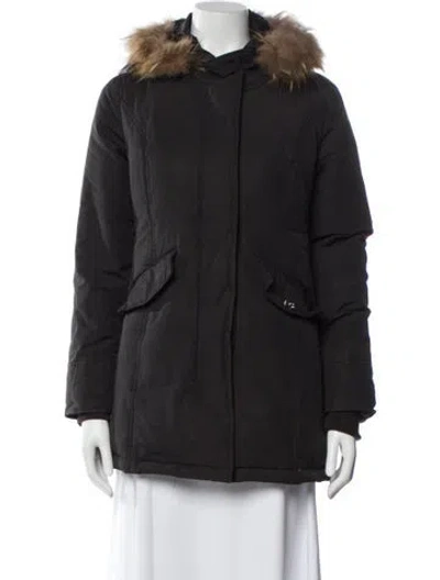 Pre-owned Blugirl Faux Fur Coat In Gray