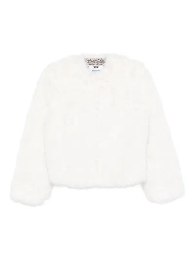 BLUGIRL BLUGIRL FAUX FUR FOX SHORT JACKET