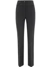 Blugirl Flare Crepe Stretch Trousers