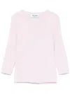 Blugirl Floral-pattern Top In Pink