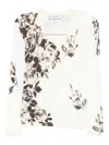 Blugirl Floral-print Top In White