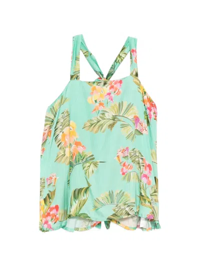 Blugirl Floral-print Top In Multi