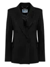 Blugirl Long-sleeved Suit Jacket In Black