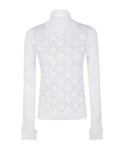 BLUGIRL HIGH-NECK SWEATER