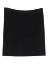 Blugirl Knitted Mini Skirt In Black