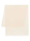 Blugirl Lace Applications Stole In Milk White