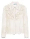 Blugirl Avant Toi's Dark Brown Sweater With Destroyed Effect| Bernardellistores.com