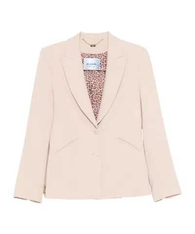 BLUGIRL LAPEL LONG-SLEEVED SUIT JACKET