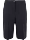 Blugirl Light Crepe Bermuda Short In Black