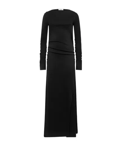 Blugirl Long Sleeve Dress In Gray