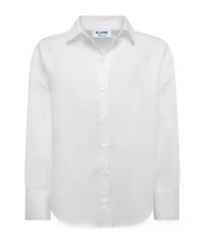 Blugirl Long Sleeve Shirt In White