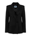 Blugirl Long-sleeved Suit Jacket In Black