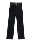 Blugirl Mid-rise Straight-leg Jeans In Black