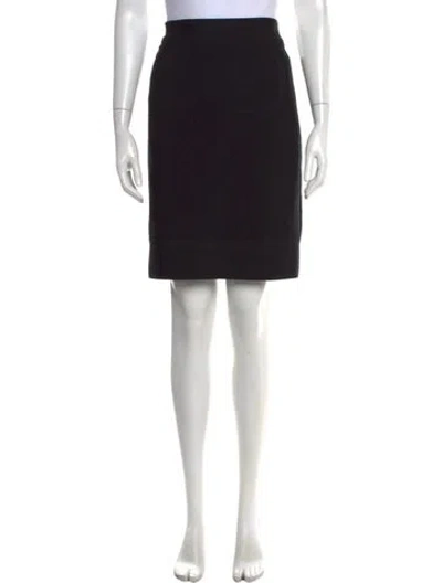 Pre-owned Blugirl Mini Skirt In Black