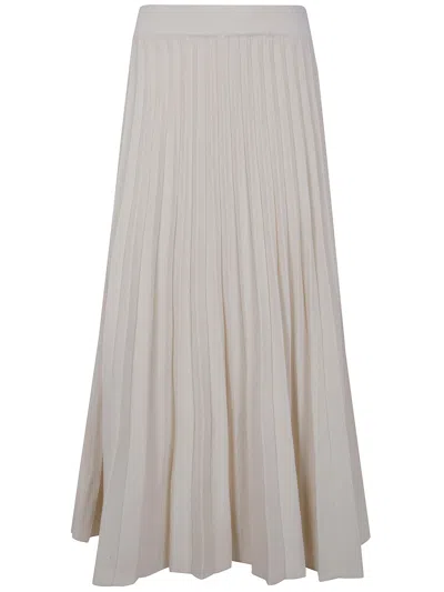 BLUGIRL BLUGIRL MIX VISCOSE LMELANGE KNIT SKIRT