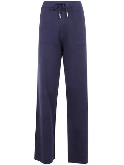 BLUGIRL BLUGIRL MIX VISCOSE LONG KNIT TROUSERS