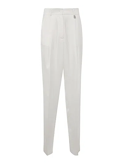 Blugirl Regular Pants In White
