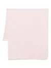 Blugirl Pink Scarf With Logo In Pink