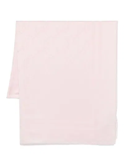 Blugirl Kids' Pink Scarf With Logo