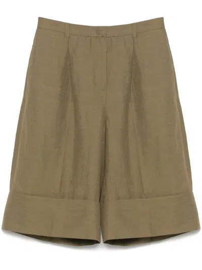 BLUGIRL PLEATED BERMUDA SHORTS
