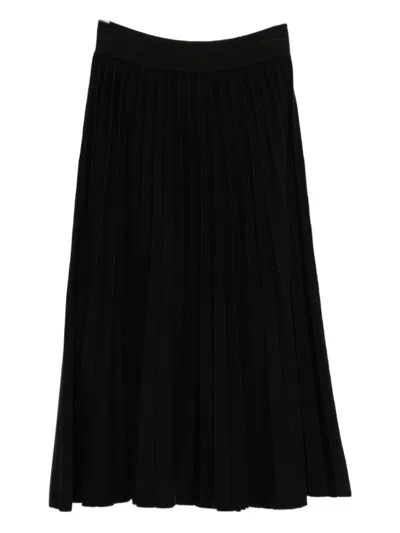 BLUGIRL PLEATED MIDI SKIRT WITH FITTED WAISTBAND