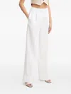 Blugirl Pleated Trousers In Neutral