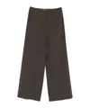 Blugirl Pleated Zip-up Track Pants In Black