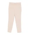 Blugirl Pleated Zip-up Track Pants In Neutral
