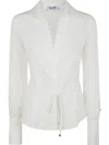 Blugirl Popeline Stretch Voile Slim Shirt By