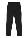 Blugirl Regular Crepe Stretch Trousers In Negro