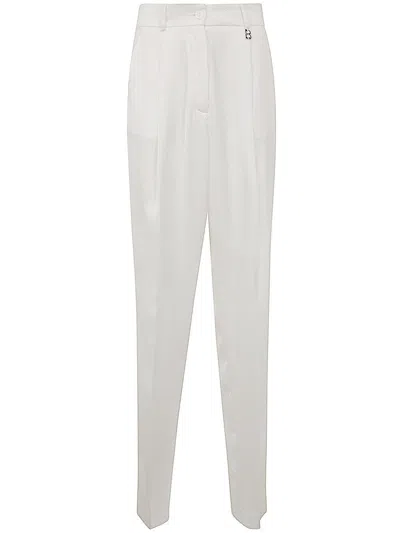 Blugirl Regular Pants In White