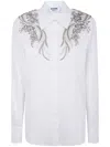 Blugirl Regular Para Canvas With Patch Shirt In White