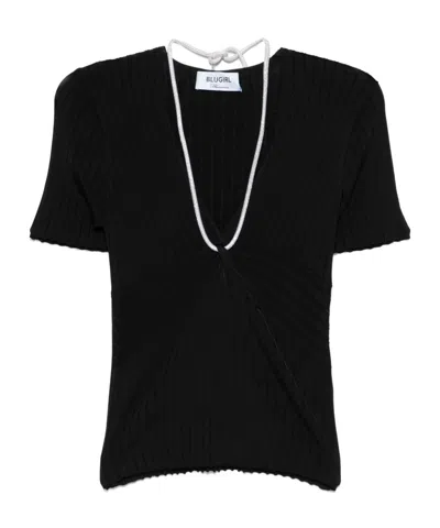 Blugirl Ribbed-knit Top