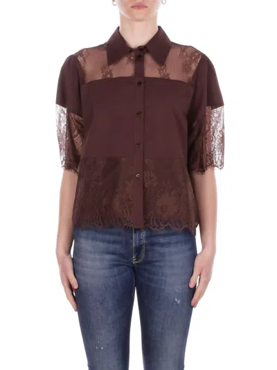 Blugirl Shirts In Brown