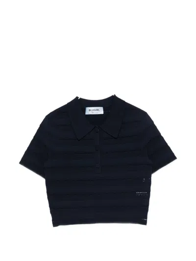 Blugirl Short-sleeves Polo Shirt In Black