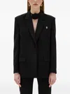 Blugirl Single-breasted Blazer In Black